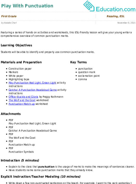 Related Learning Resources - Example Of Literacy Lesson Plan For Grade One Theme (557x731), Png Download