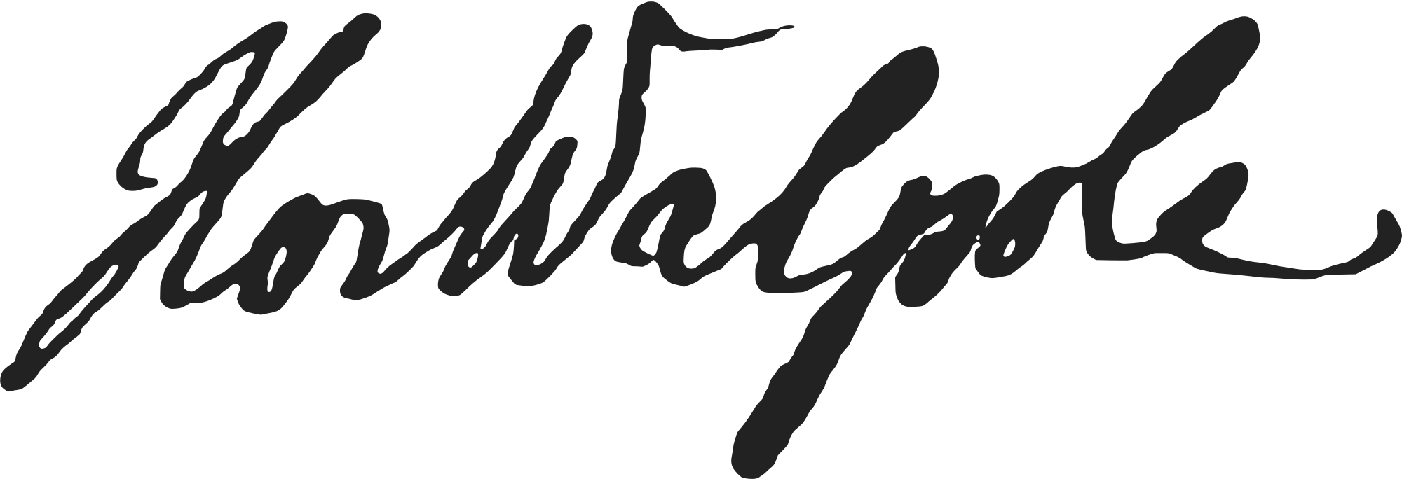 Open - Calligraphy (2000x684), Png Download