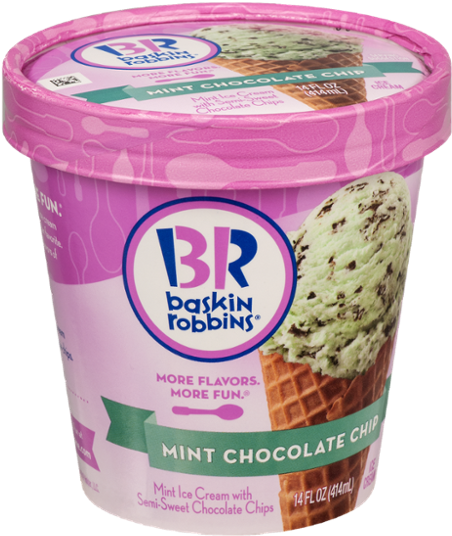 Baskin Robbins Ice Cream Png (600x600), Png Download