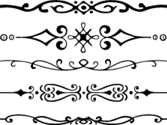 Decorative Lines - Decorative Arts (640x480), Png Download