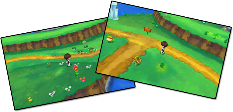 Westplains - Fantasy Life Grassy Plains Map (774x373), Png Download