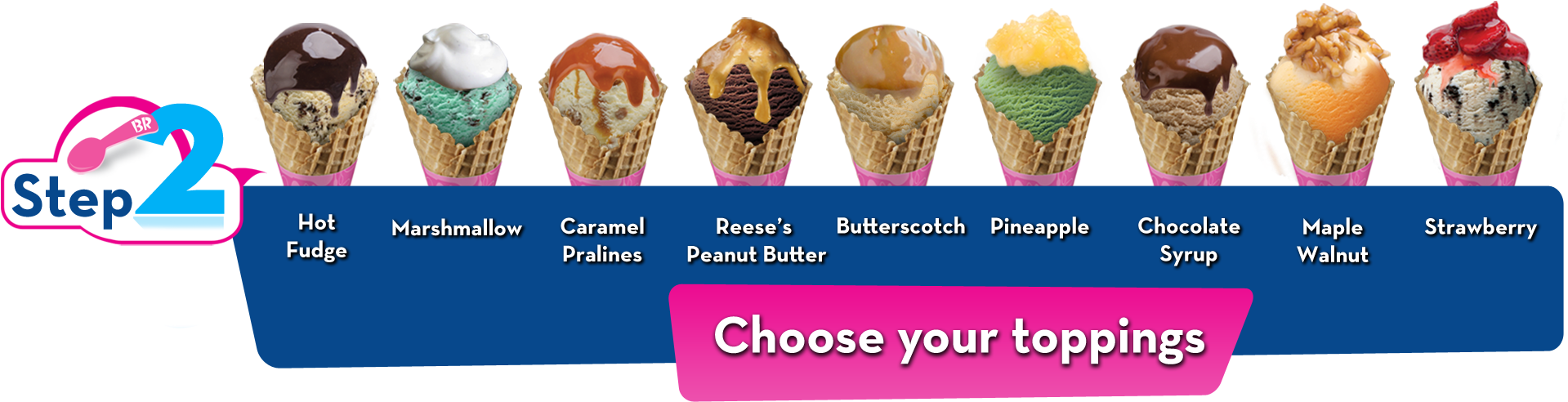 Baskins Robbins (1920x656), Png Download