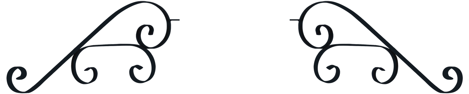 The Gooseneck Plate Bracket Removed All Scroll Work - Lantern (1600x363), Png Download