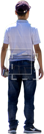 Cutout People - Standing (450x450), Png Download