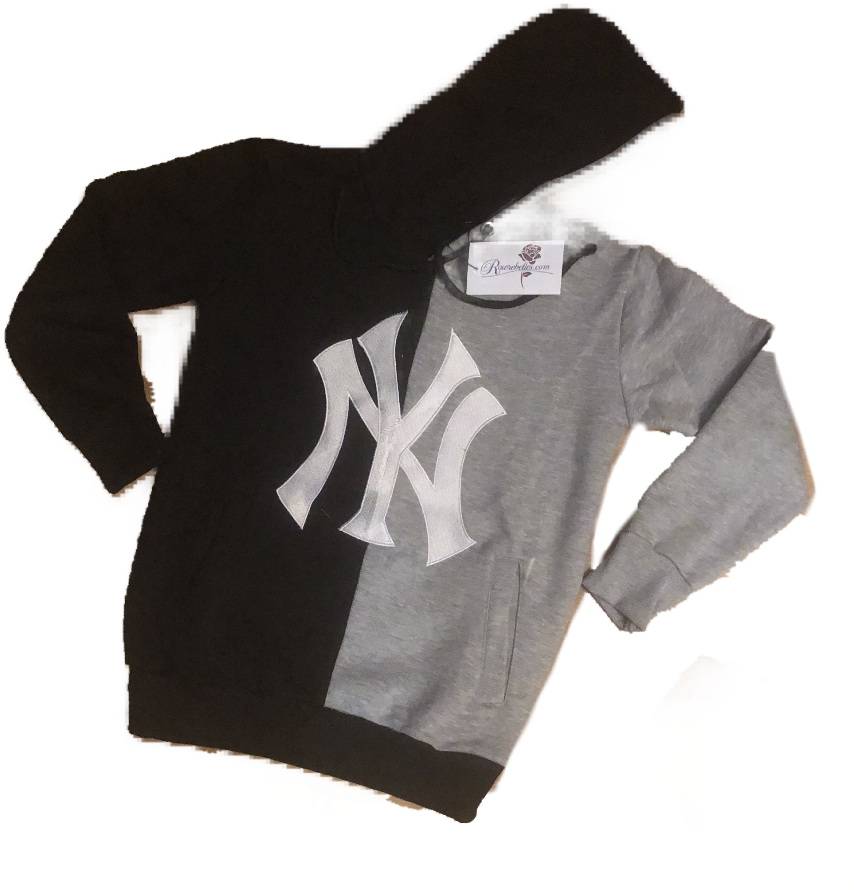 Home/men/outerwear/ny Yankees Sweater - Roserebelles Inc (3024x3185), Png Download