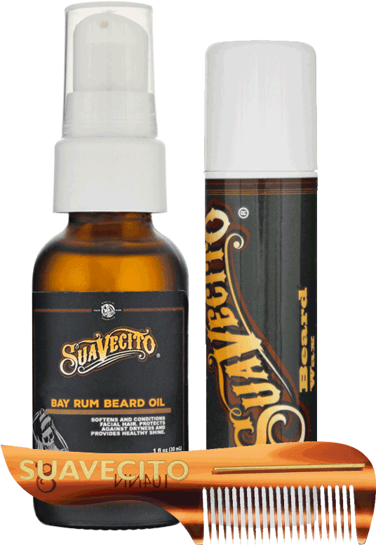 Beard & Mustache Kit - Suavecito - Original Hold Pomade 4oz (1000x800), Png Download