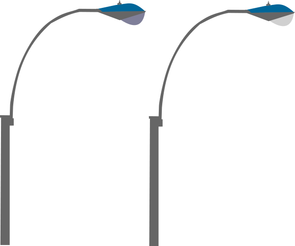 Streetlights Png Images 600 X - Lampara De La Calle (600x502), Png Download