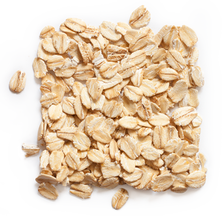 Steamed Rolled Oats - Oats Png (442x430), Png Download