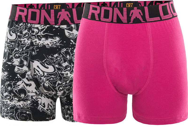 Kids Kids Cr7 Underwear Trunks 2pack (800x1200), Png Download