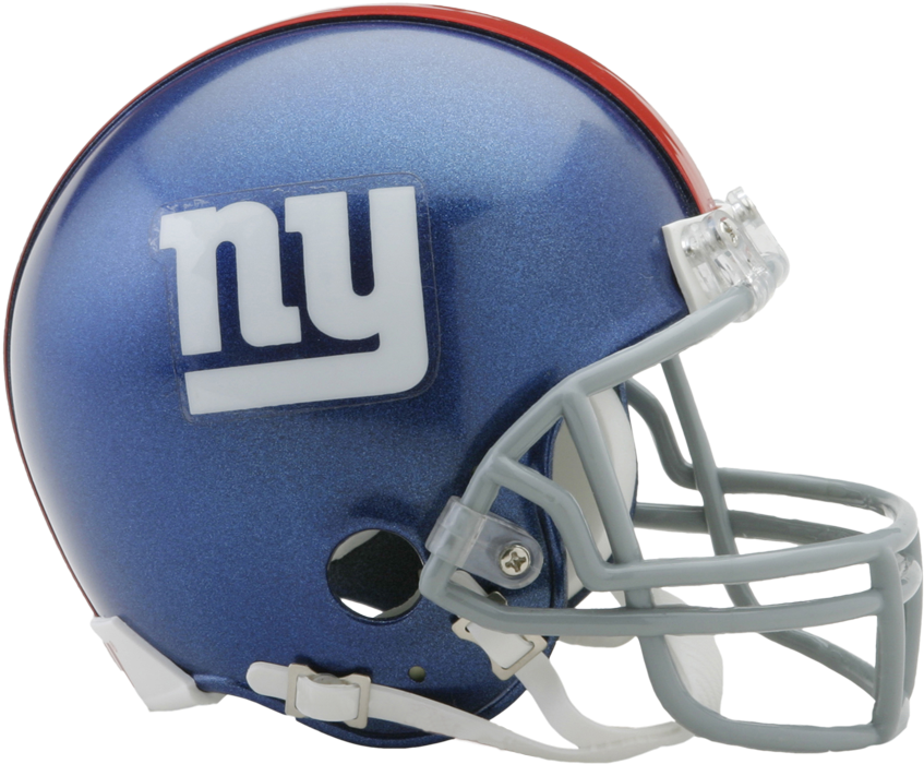 New York Giants Vsr4 Mini Helmet - Browns Helmets (863x718), Png Download