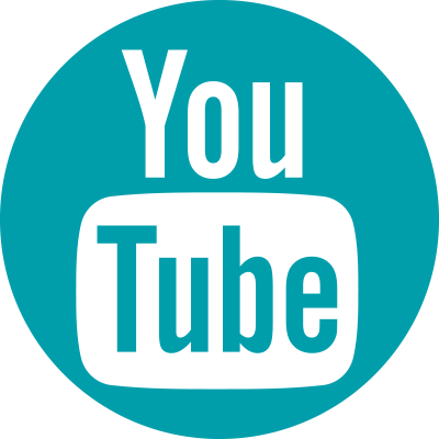 Follow Us On You Tube - Youtube Logo Gris Png (400x400), Png Download