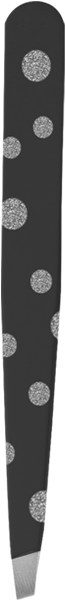 Measurable Difference® Slanted Tip Tweezer - Polka Dot (636x843), Png Download