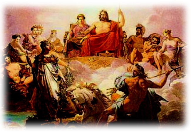 Titans Greek Mythology (650x451), Png Download