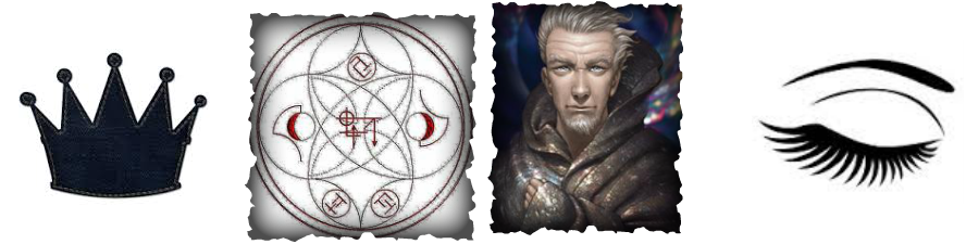 Morpheus Is The Greek God Of Dreams, The Son Of Hypnos - Black Crown (888x225), Png Download