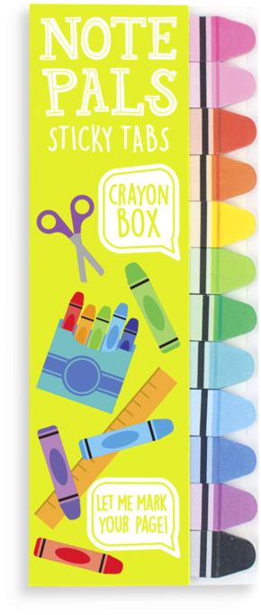Note Pals Sticky Tabs - Llc Ooly Note Pals Sticky Note Pad - Cute Cakes (800x800), Png Download