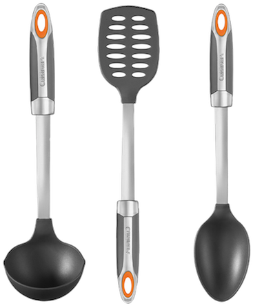 Best Buy Cuisinart Cooking Utensil Giveaway - Cuisinart Ctg-05-ld Attrezzo Nylon Ladle, Orange (400x450), Png Download