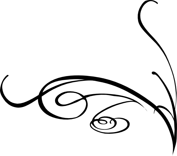 Decorative Swirl Clip Art At Clker Com Vector Clip - Clip Art (600x527), Png Download