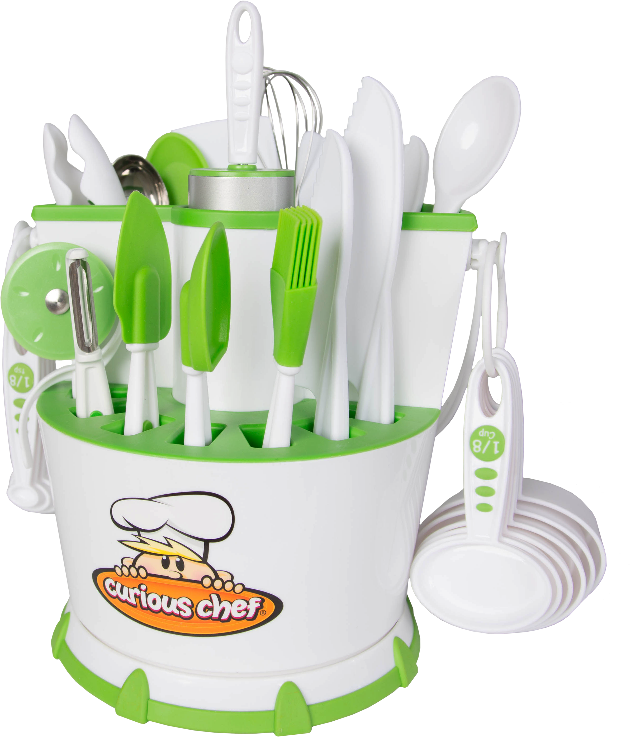 Curious Chef Cooking Set (2652x3268), Png Download