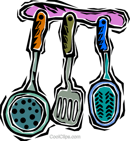 Cooking Utensils - Cooking Utensils Clip Art (441x480), Png Download