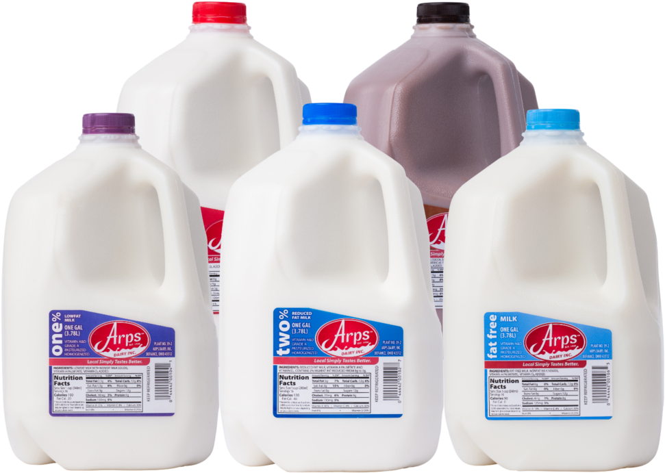 Milk Carton Clipart Gallon Milk Product Gallon Full Size Png Download Seekpng