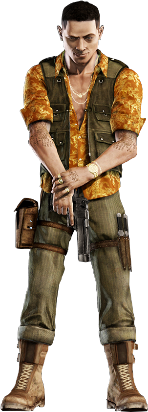 Eddy-render - Uncharted 2 (478x990), Png Download