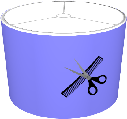 Scissors & Comb - Hawaii (674x516), Png Download