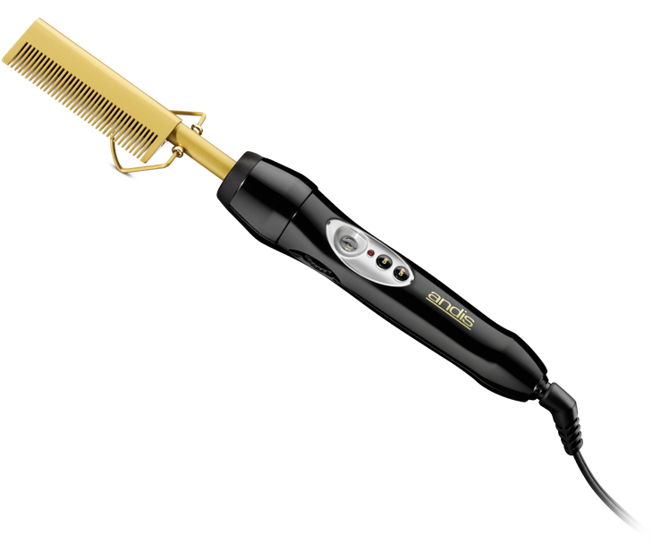 Andis Multi-temperature High Heat Gold Ceramic Press - Andis High Heat Press Comb 38300 (780x920), Png Download