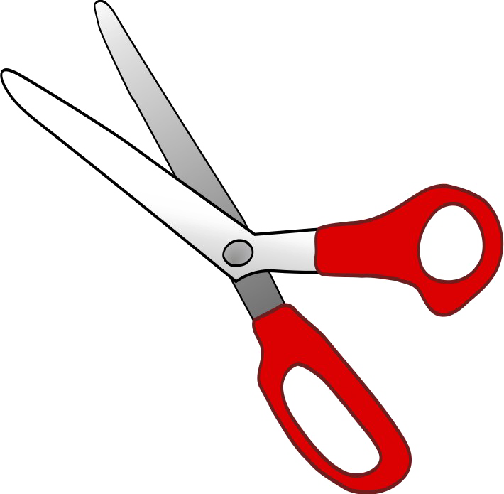Scissor Png Pic - Scissors Cutting Tag Png (710x695), Png Download