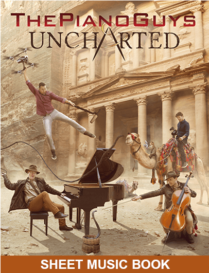 The Piano Guys Uncharted - Uncharted Piano Guys Album Cover (530x530), Png Download