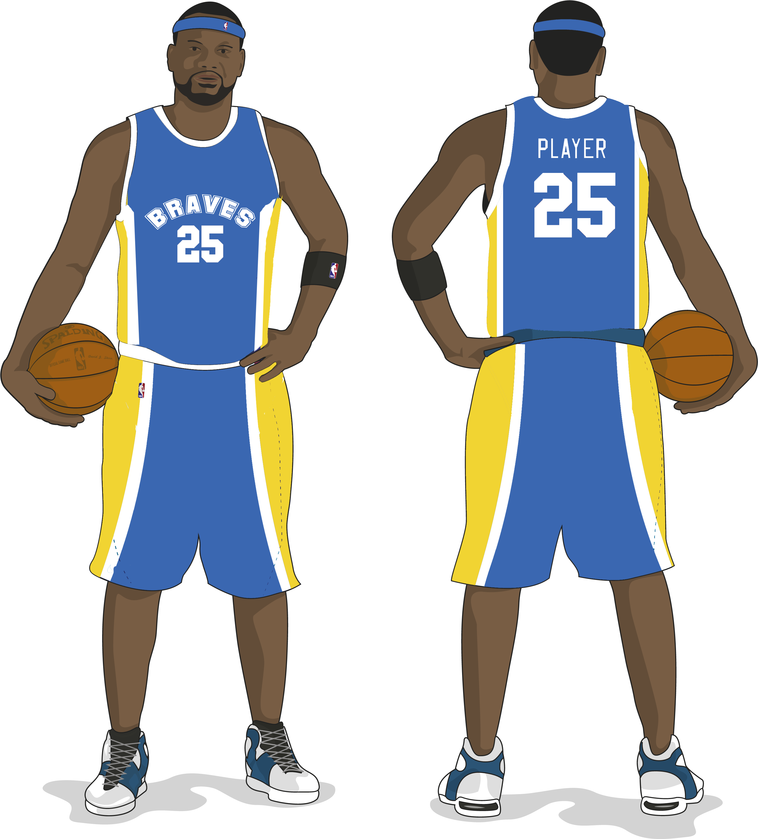 Dimboola Basketball Team Seeks New Jersey Design - Basketball Player Jersey Template (3403x3282), Png Download