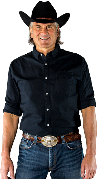 Jim Shockey - Cowboy Hat (318x584), Png Download
