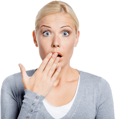 Did Know - Fille Choquée (500x399), Png Download