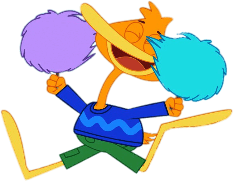 King Duckling Cheerleading Png - P. King Duckling (1200x675), Png Download
