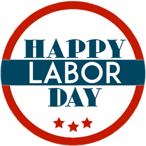 Happy Labor Day 2018 (480x480), Png Download