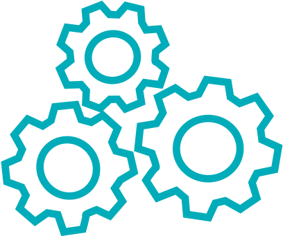 Creative - Gear Material Design Png (510x470), Png Download