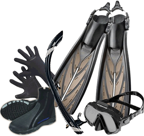 Cold Water Packages - Scuba Fins (500x500), Png Download