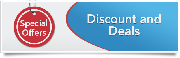 Deals And Discounts (628x210), Png Download