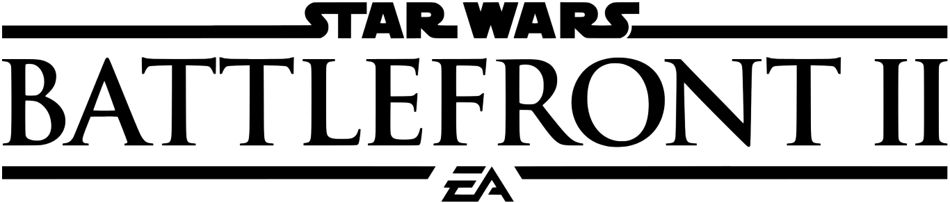 Star Wars Battlefront Ii Logo - Star Wars Battlefront - Pc - Dvd-rom (1366x292), Png Download