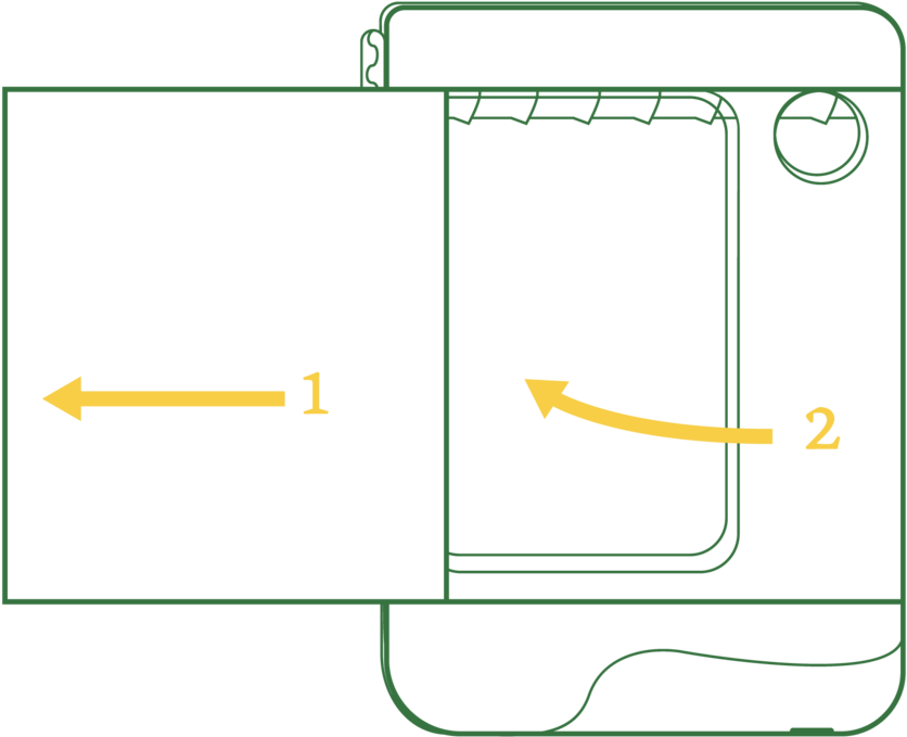 Slide The Lid - Diagram (1000x1031), Png Download