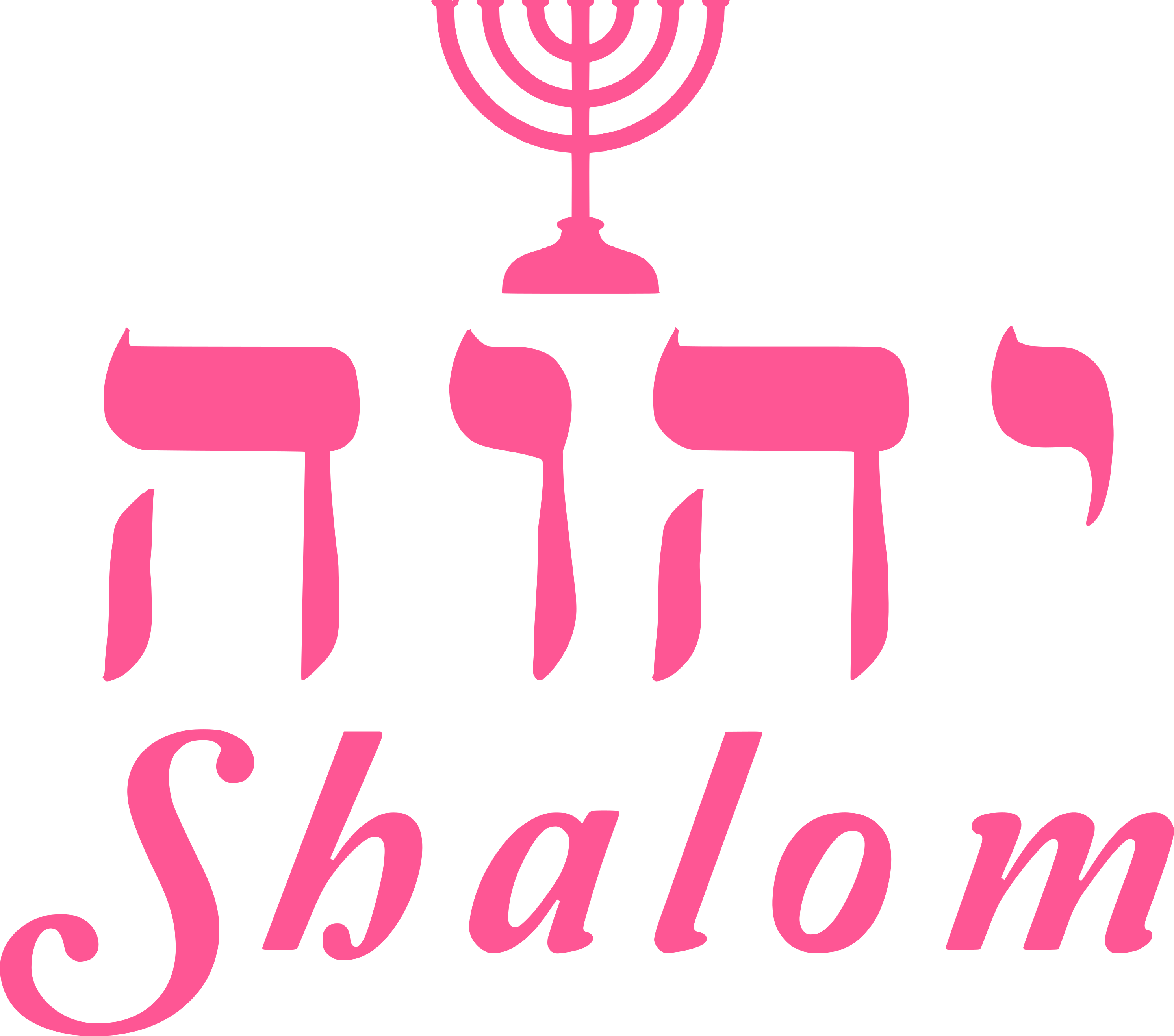 Yhvh Shalom Menorah Decal - Bakery (2981x2631), Png Download