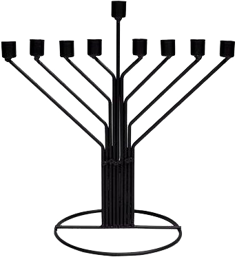 Menorah (400x428), Png Download