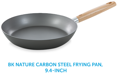 Just Pour Some Hot Water In The Pan After Using - Bk Bratpfanne Nature 24cm (610x378), Png Download