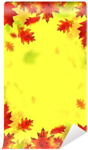 Autumn Leaves Falling Into Twister Wall Mural • Pixers® - Poster (400x400), Png Download