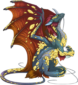 Stormfront Reminds Me Of Falling Leaves In A Gray Autumn - Angel Dragon Telephone Art (350x350), Png Download