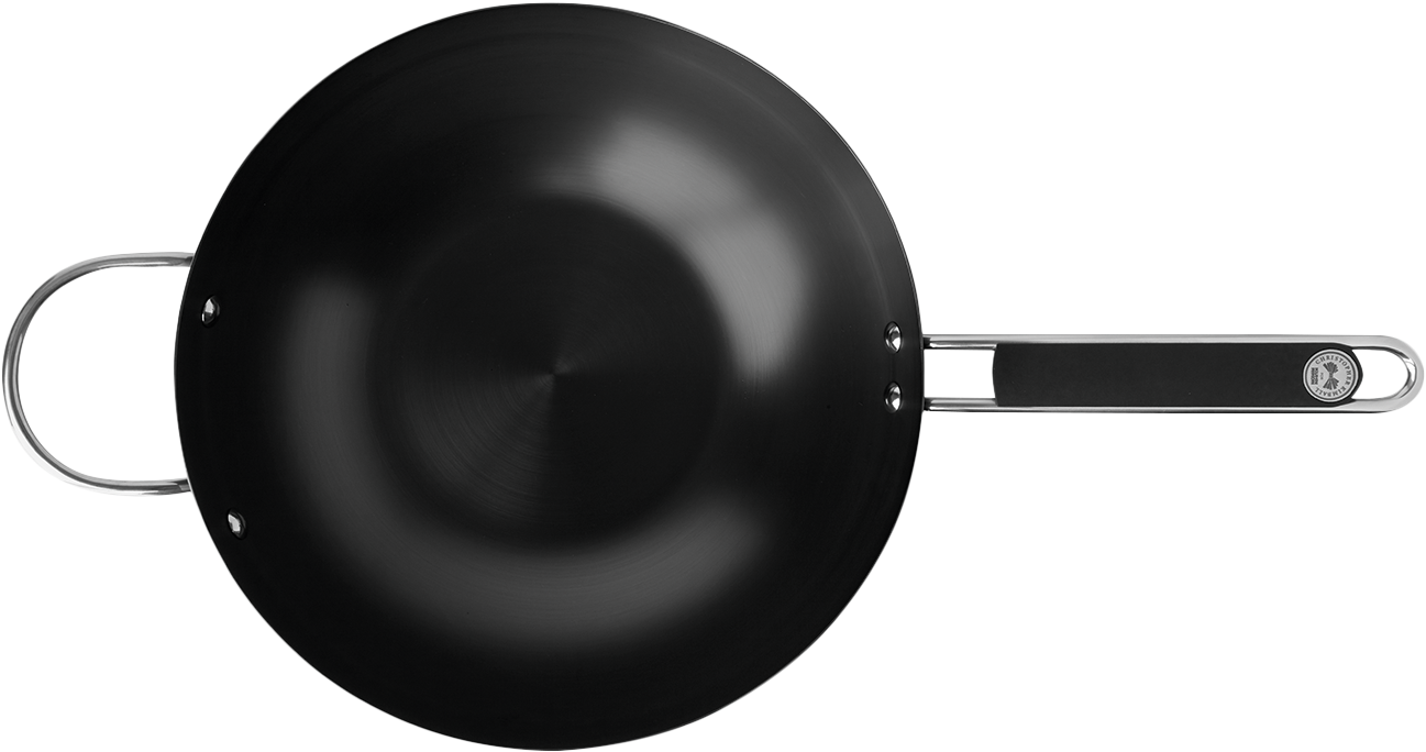 Kuhn Rikon Wok Skillet - Frying Pan (1350x900), Png Download