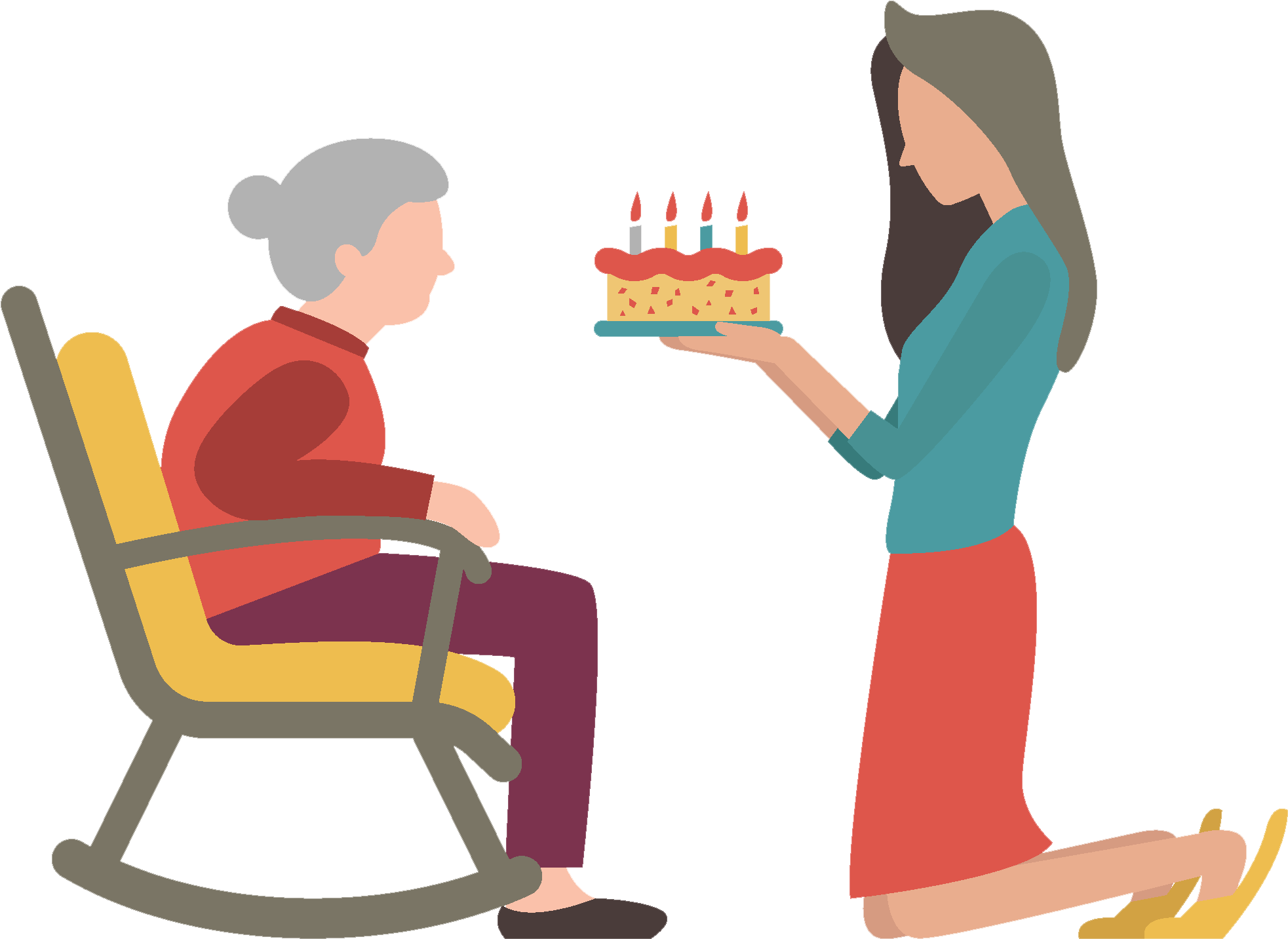 Our Primary Care Providers Are Empowering Patients - Male Elderly Health Cartoon (2091x1673), Png Download