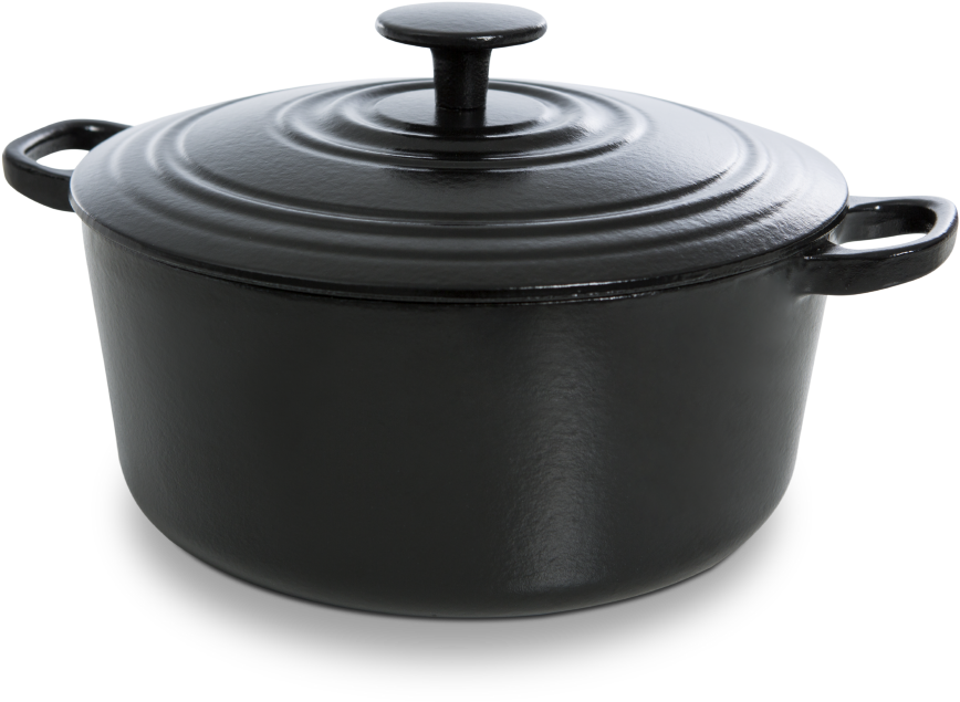Dutch Oven Ø 24cm - Bk Vintage Gietijzeren Braadpan 24 Cm (1343x800), Png Download