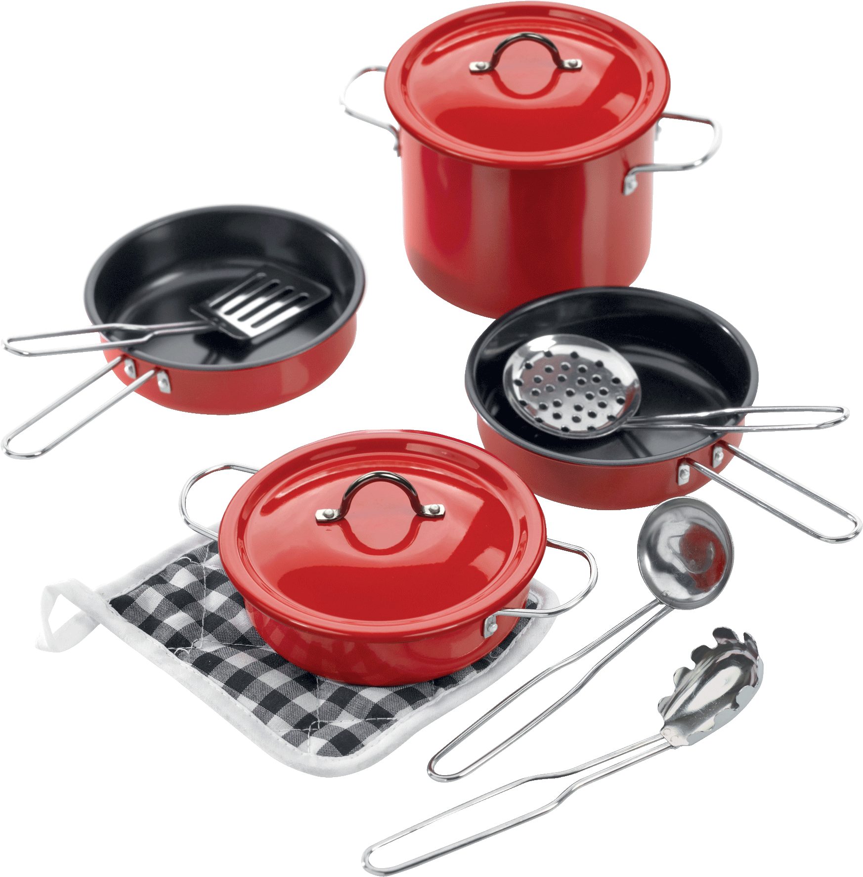 Toy Pots & Pans, Red - Toy Pots & Pans, Red (2048x2048), Png Download
