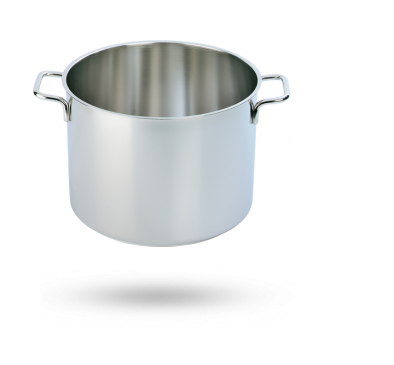 Stock Pot Without Lid - Demeyere Olla Alta No Cover 36 Cm (394x365), Png Download