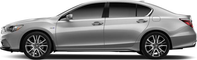 Technology 2018 Acura Rlx Sport Hybrid Sedan Technology - Mec C300 Amg 2018 Trang (640x196), Png Download